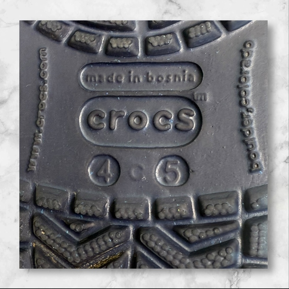 Baby Crocs Crocband size 4-5 - Picture 6 of 6
